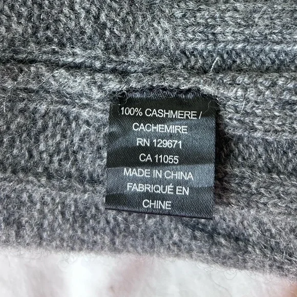 360 cashmere Margaret sweater heather grey - Picture 4 of 5